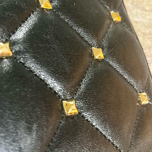 Michael Kors quilted tablet cover with gold color studs - Picture 5 of 11